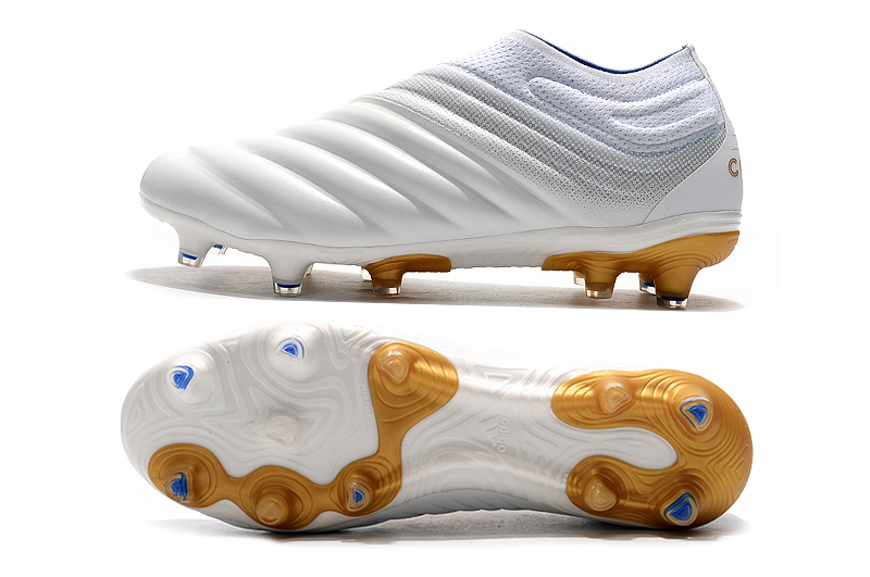 Adidas Copa 19 FG White Gold Soccer Cleats - Adidas Copa_05 For Sale